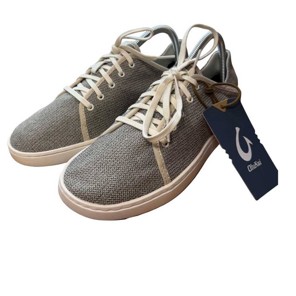 Olukai‎ Women's Tapa White Sand Pehuea Li Shoes Sz 8.5 New